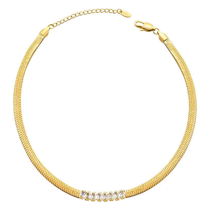 Ariella 18K gold plated stainless steel necklace