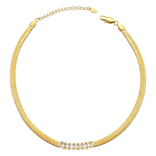 Ariella 18K gold plated stainless steel necklace