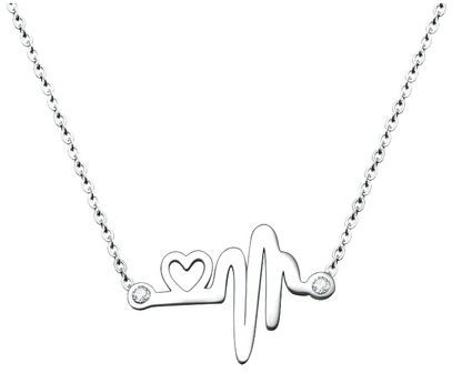 True Heartbeat stainless steel necklace