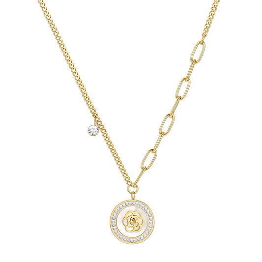 Amelie 18K gold plated stainless steel necklace